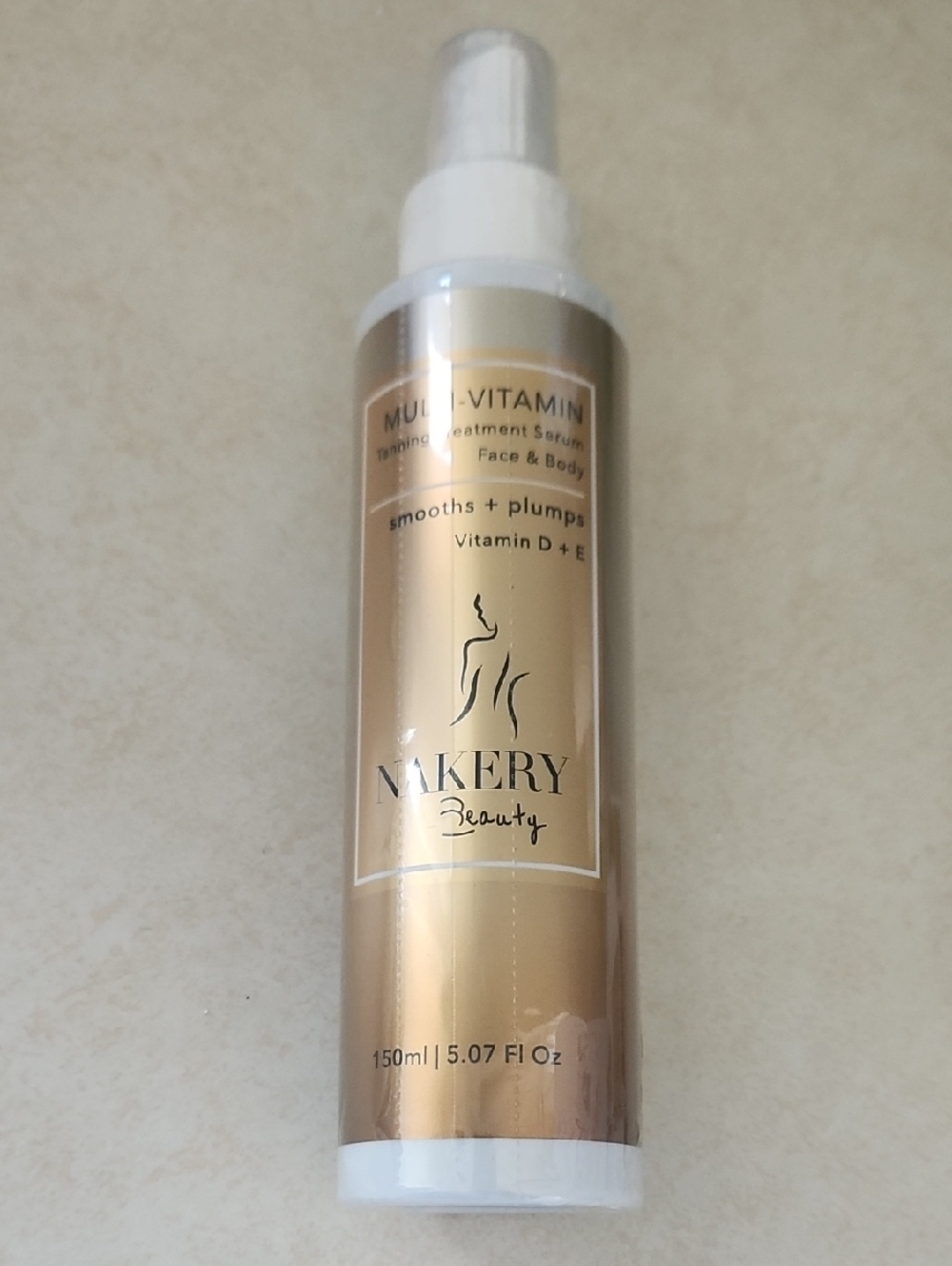 Nakery Beauty Multi-Vitamin Tanning Treatment Serum - Gold